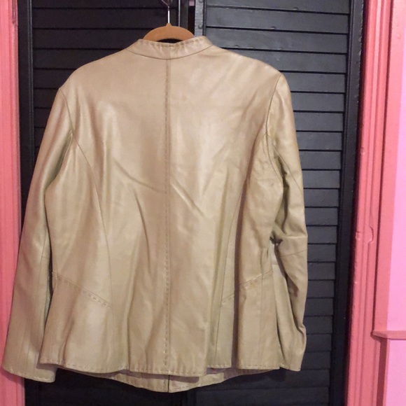 Platinum leather jacket - Picture 5 of 9
